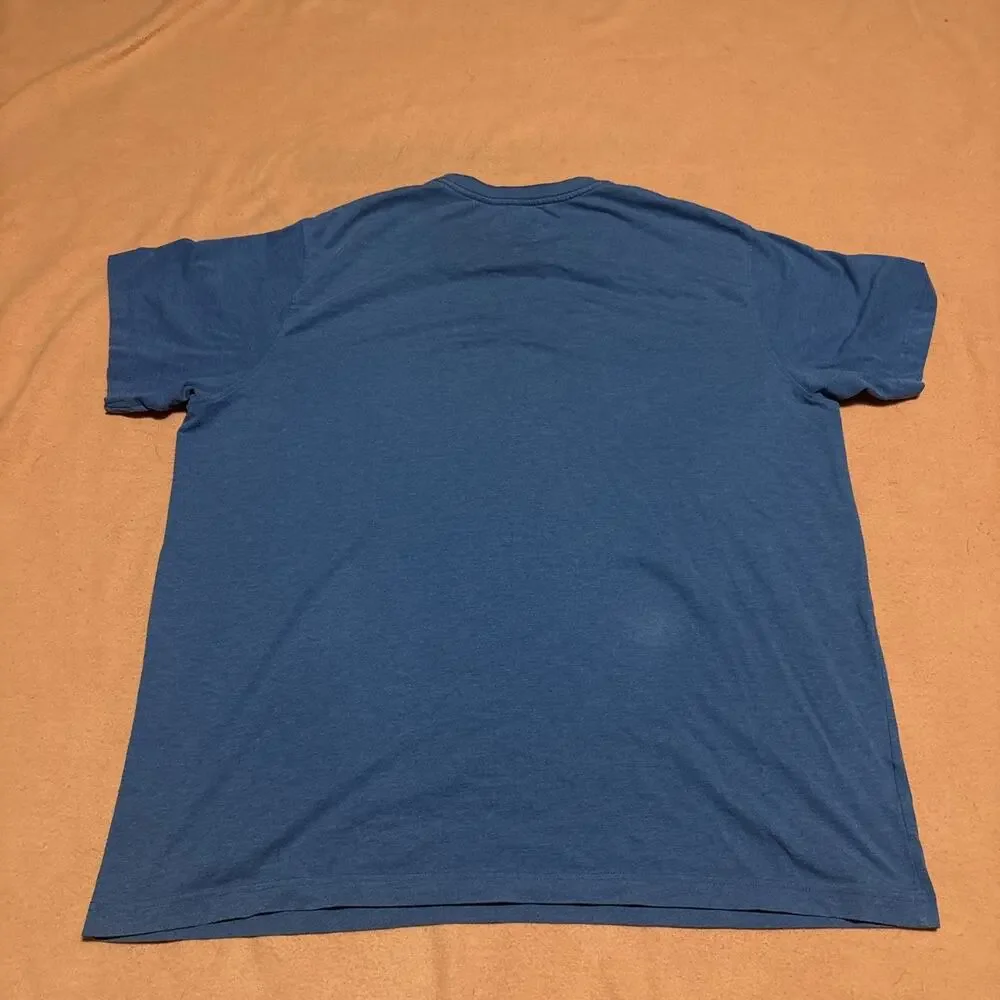Eddie Bauer Men’s Blue T-shirt Size XXL